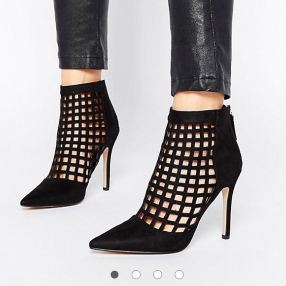 Aldo Shoes - NEW {ASOS} ALDO Niredia Cut Out Heeled Ankle Boots